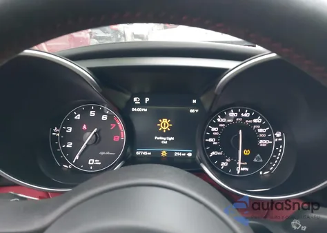 2018 Alfa Romeo Giulia Quadrifoglio Rwd from USA, damaged, VIN ZARFAEAV8J7572933